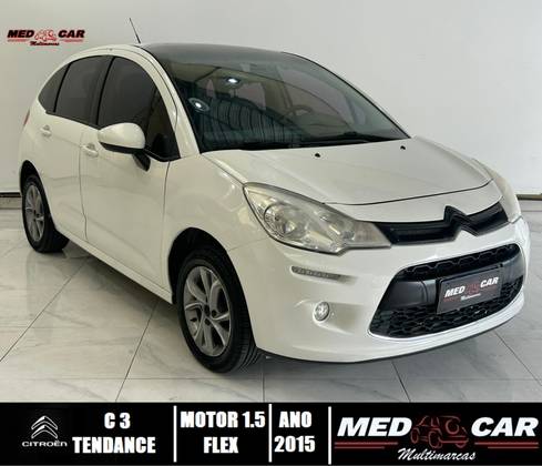 CITROËN C3 1.5 TENDANCE 8V FLEX 4P MANUAL CITROËN C3 1.5 TENDANCE 8V FLEX 4P MANUAL